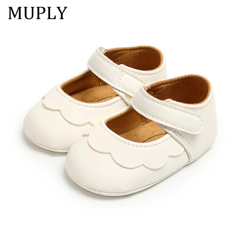 

Новые детские мокасины, обувь для новорожденных девочек, обувь из искусственной кожи, мягкая подошва, противоскользящая, для первых шагов, для новорожденных девочек, розовая, белая, черная обувь 13cm белый