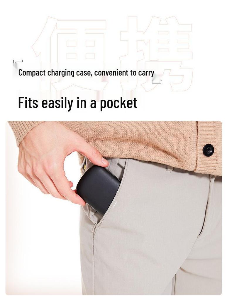 V10 Noise-Cancelling Bluetooth Ear Clip with Long Battery Life and Digital Display