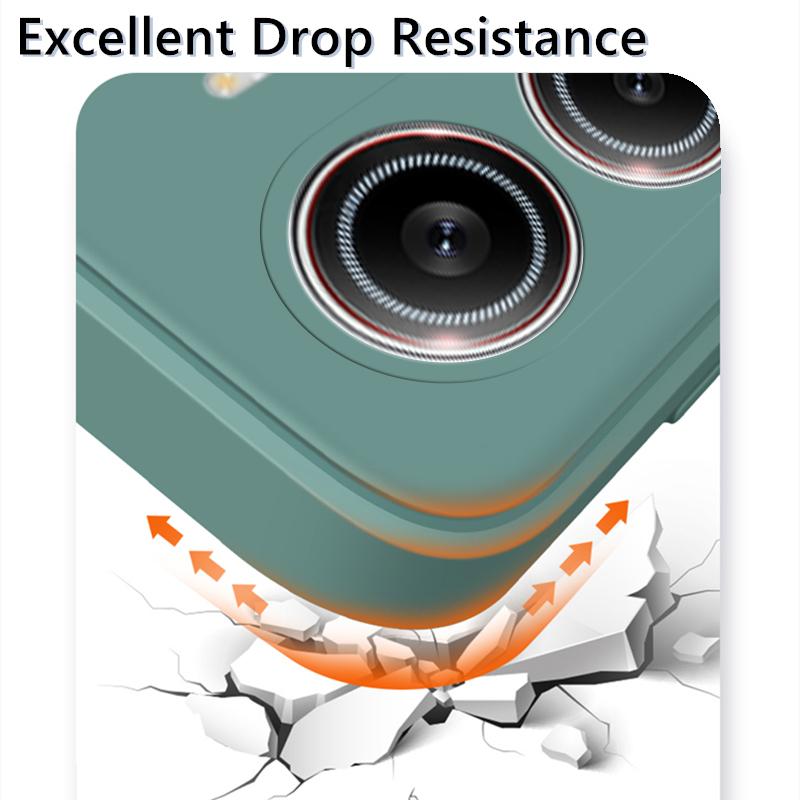 For Xiaomi Poco X7 Pro Case Xiaomi Poco X7 Cover Shockproof Liquid Silicone Protective Phone Back Cover For Xiaomi Poco X7 Pro