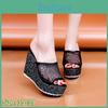 Women Platform Sandals Slippers Wedges Outdoor Beach Slippers Women Peep Toe High Heels Pumps Women Shoes Platform Heels