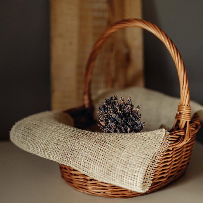 Ruban Chemin de Table Toile de Jute 30cm x 10m Blanc CREATIVE DECO - Décoration Mariage