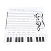 Whiteboard für Musiknoten Magnetisches Notenlese-Board Musik-Lehrtafel Für Klavierlehrer