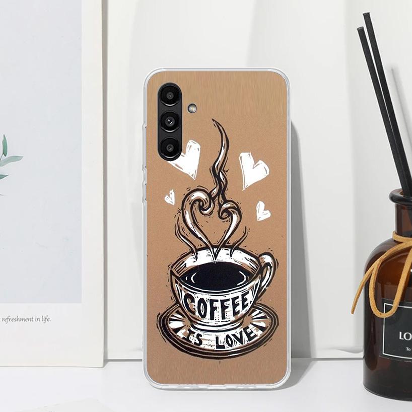 Kaffeeweinbecher Handyhülle Für Samsung Galaxy A15 A25 A35 A55 A14 A24 A34 A54 A13 A23 A33 A53 A12 A22 A32 A52 A05S A04S A03S