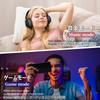 SITOAT P1 Bluetooth Wireless Up to 55 Hours Deep Adjustable Battery Level Gaming Low Detachable Storage Pouch Bluetooth Headphones, Over-Ear