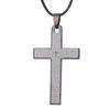 ZRM Jewelry Stainless steel Bible Necklace Jesus Cross Pendant For Men Women Gifts