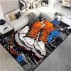 800g/m² Crystal Velvet Home Camping Fashion Sports Running Shoes Carpet Doormat,Living Room Decoration,Bedroom Decoration,Kitchen Bathroom A