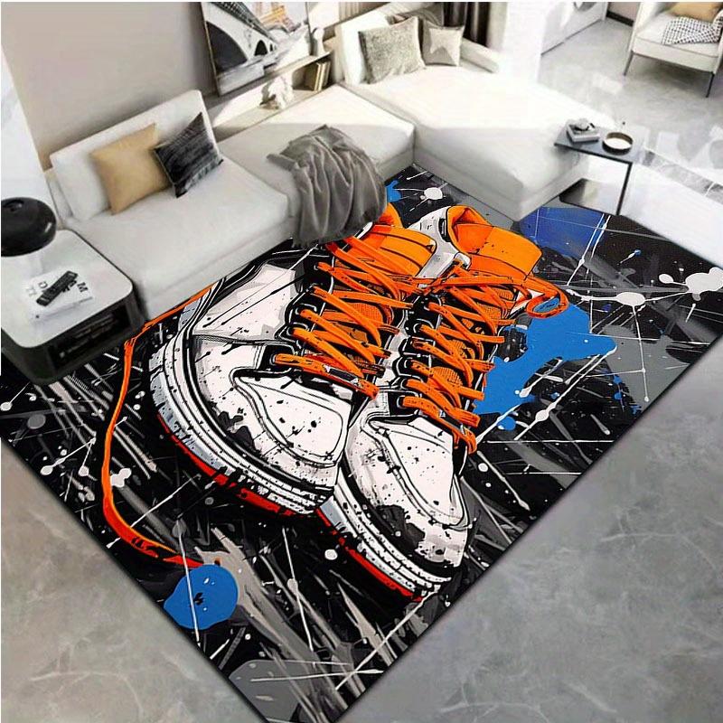 800g/m² Crystal Velvet Home Camping Fashion Sports Running Shoes Carpet Doormat,Living Room Decoration,Bedroom Decoration,Kitchen Bathroom A