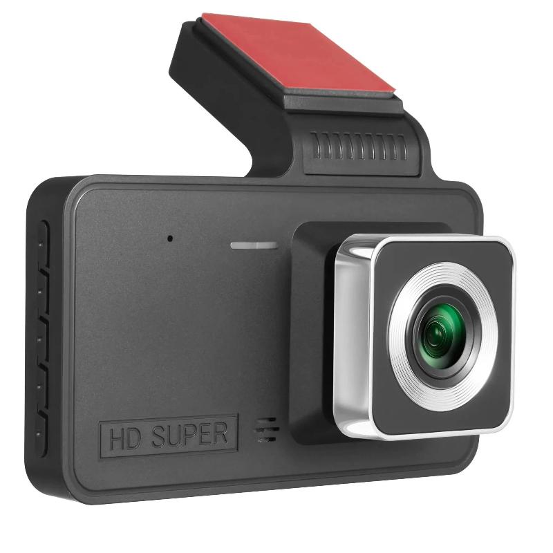 Dash Cam Front and Rear View Camera Video Recorder Dual Lens Car Dvr Cycle Recording Night Vision G-sensor HD 4 Inch Dashcam