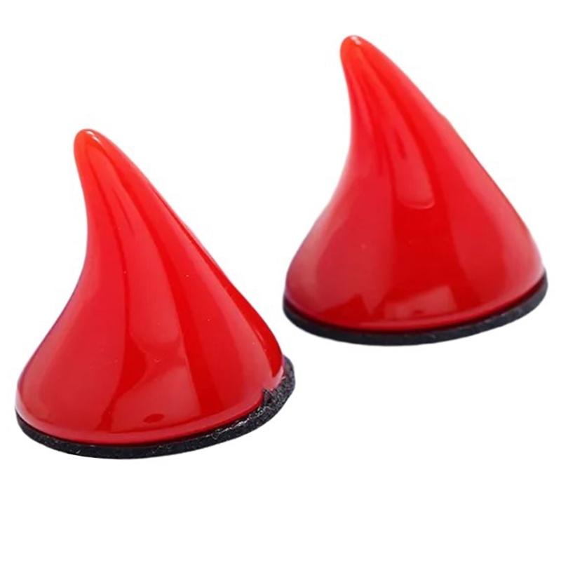 

Stylish Resin Devil Horns Cosplay Horns Costume Comfortable Resin Sticker Ornament for Halloween Themed Event Party