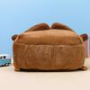 Animals Cartoon Shoulder Bag Plush Doll Bag Students School Bag Capybara Plush Backpack  Unisex