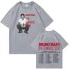 2026 New Design Bruno Mars "Romantic Journey" High-Quality Comfortable Casual Printed Men's T-Shirt