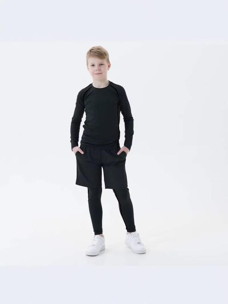 Children's Sports Leotard Set for Training and Fitness
