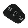 3 Buttons For Hyundai I10 I20 I30 Key Button Cover Plastic 1pc Black