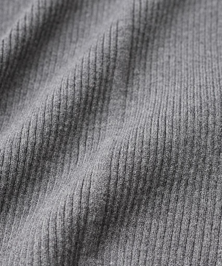Bis Pearl Flare Sleeve Knit BVM64120 Gray Sub Women's (09)