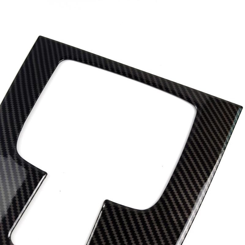 Carbon Pattern Central Control Gear Shift Frame Decoration Trim For Mercedes Benz GLE Class W167 V167 - Car Accessories