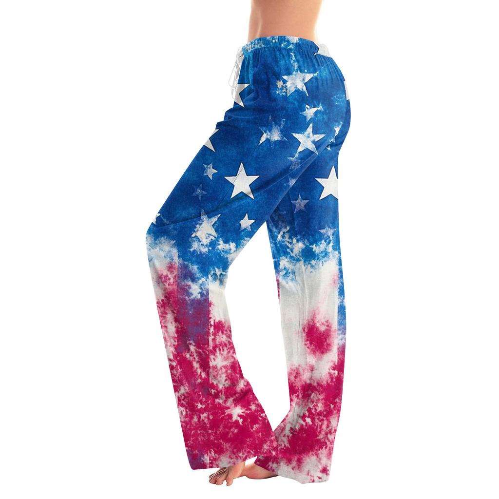 Women's Fashion Loose Casual Printed Casual Pants