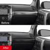 Matte Black Center Console Co-Pilot Dashboard Panel Cover Trim for 4Runner 2010+