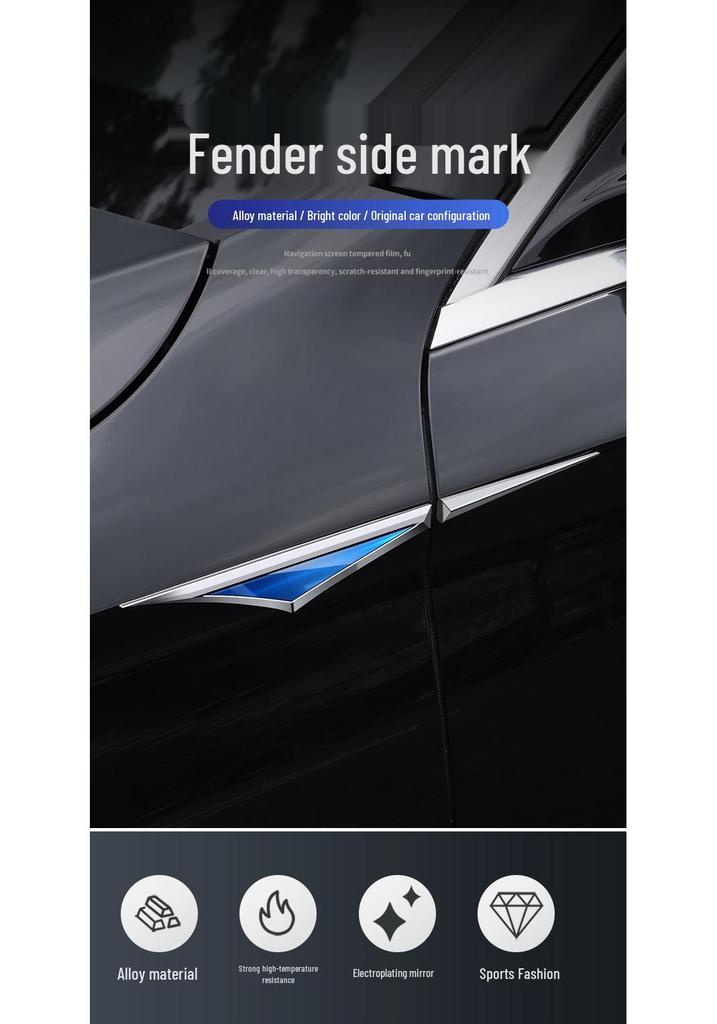 Fender Blade Decoration Car Sticker for Specific Model