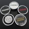 4 szt. 58 mm Dekielki do felg piasty dla Volk Rays Racing VR 52 mm Pokrywa z logo Godło Odznaka Akcesoria do stylizacji samochodu