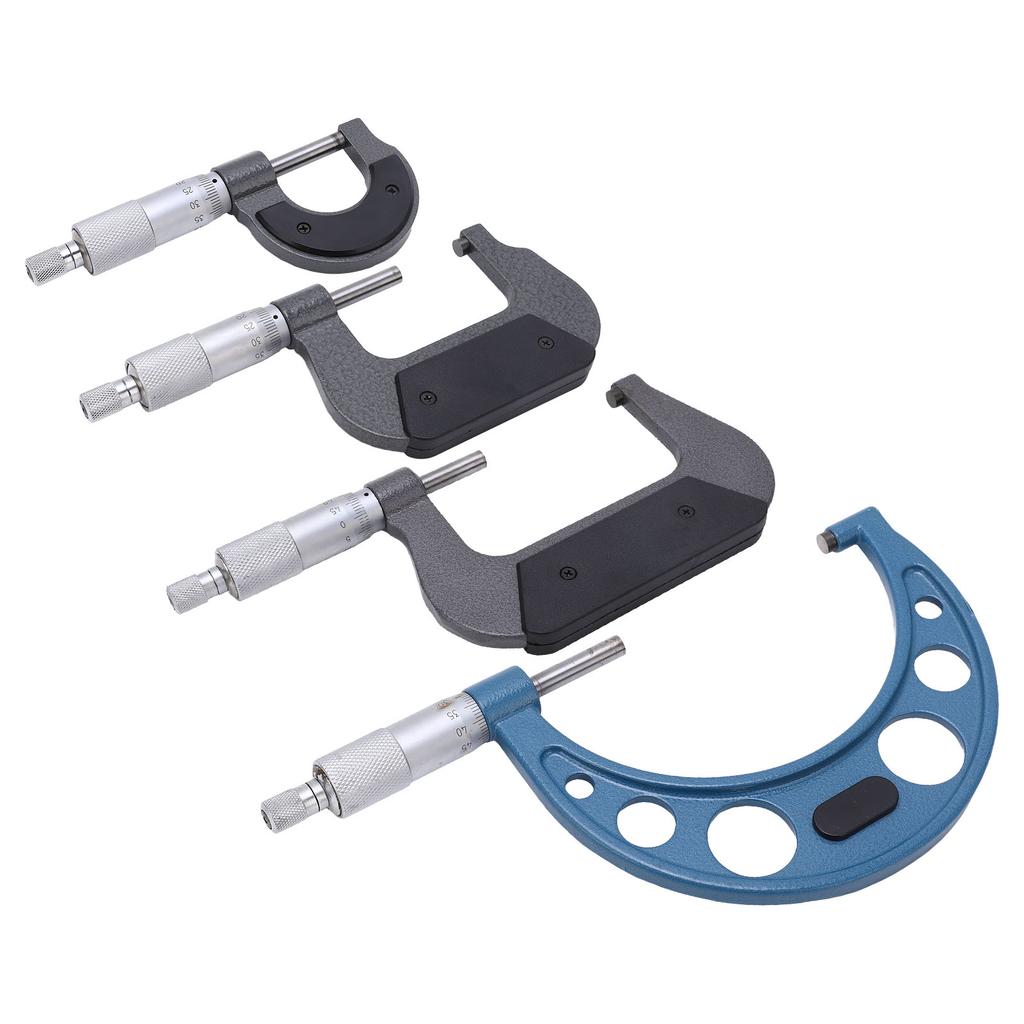 Micrometer Accurate Measurement Alloy Easy To Use Micrometer Measuring Tool Mechanical Structure for Shape Tolerances