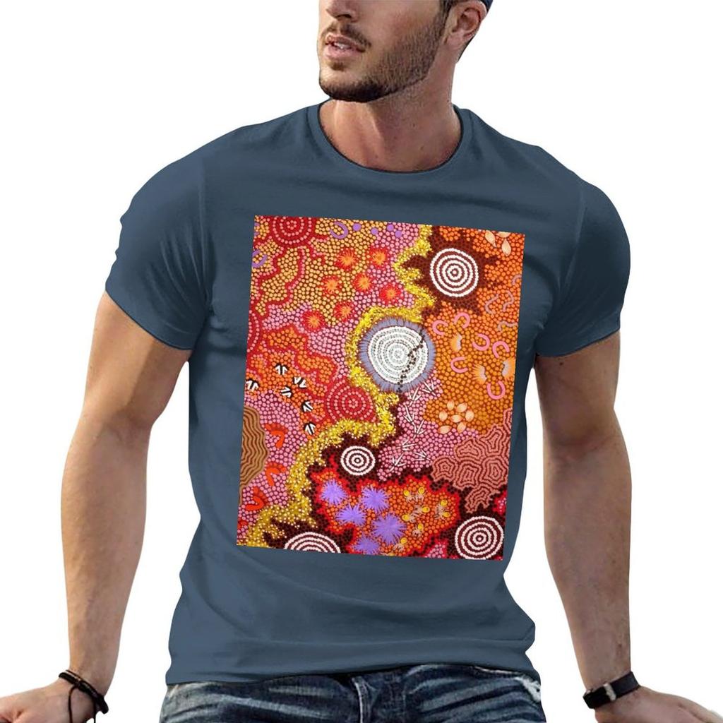 Australische Ureinwohner Kunst T-Shirt Schnelltrocknendes Leichtes Sport-T-Shirt