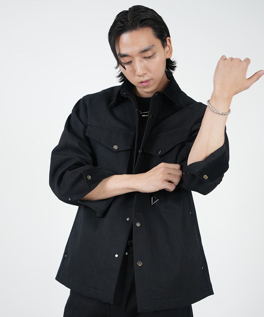 Vlack Veast Vc4303 _Denim Jacket _Black