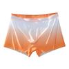 Soft Men Briefs Ultra-thin Mid Waist Ice Silk Summer Boxers