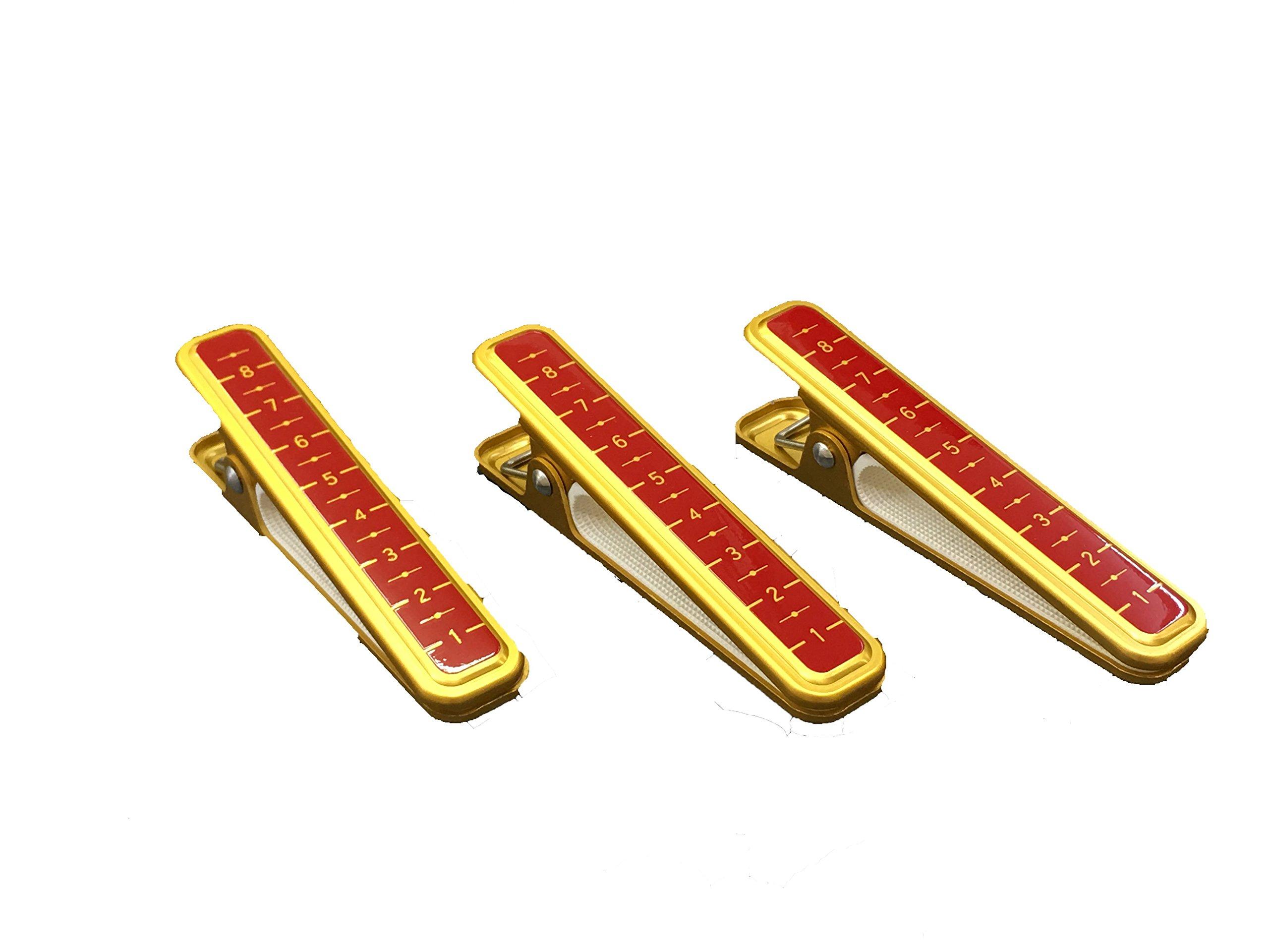 

Зажимы для одевания кимоно (большой: Длинный и узкий) - Набор из 3 штук [Сделано в Японии] с мерными отметками