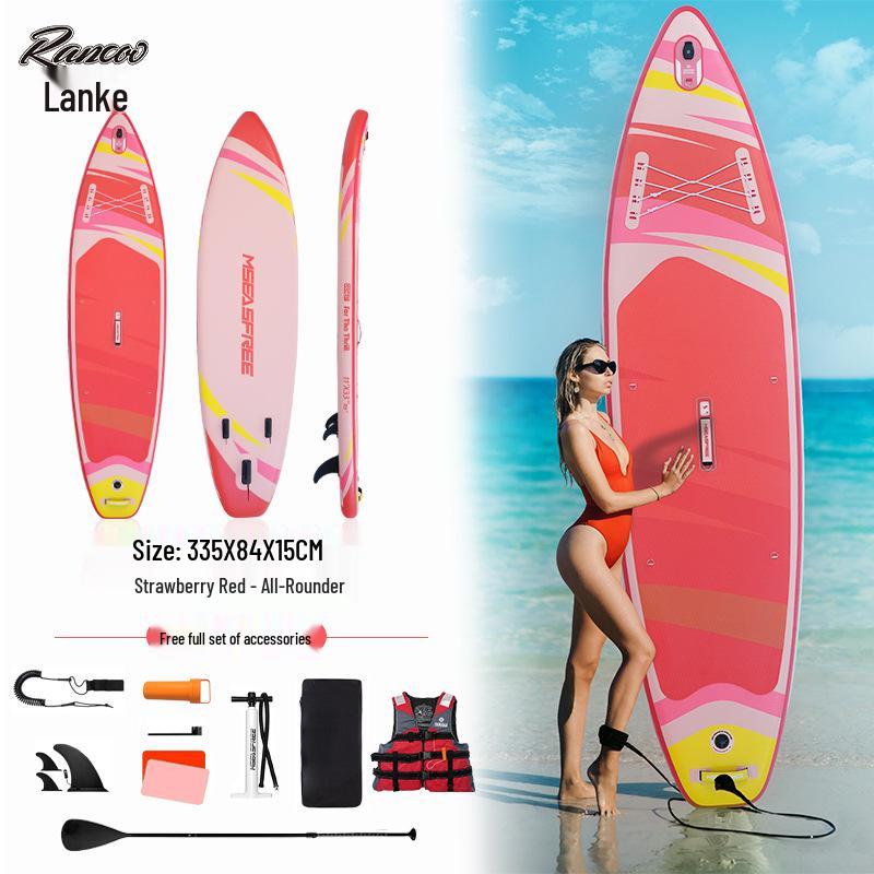 Lanko Inflatable Stand-Up Paddleboard for Racing and Surfing