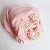 Cotton Muslin Swaddle Blankets for Newborn Baby Tassel Receiving Blanket New Born Swaddle Wrap