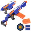 Elektrikli Dart Oyuncak Airsoft Nerf Silah Yumuşak 7.2CM Delik Başlı Mermiler Köpük Güvenli Emici Mermi Nerf Patlatıcılar Erkek Çocuk Oyuncak Çocuklar
