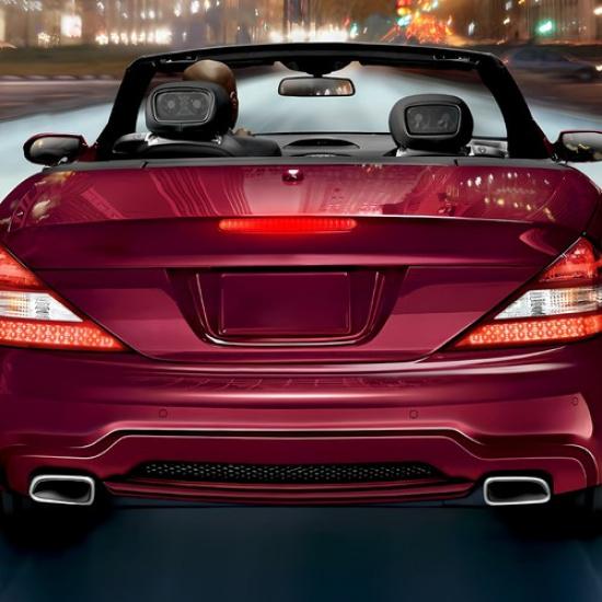 For Mercedes 2003-2012 R230 SL500 SL55 AMG Trunk 3rd Third Brake Stop Light Lamp