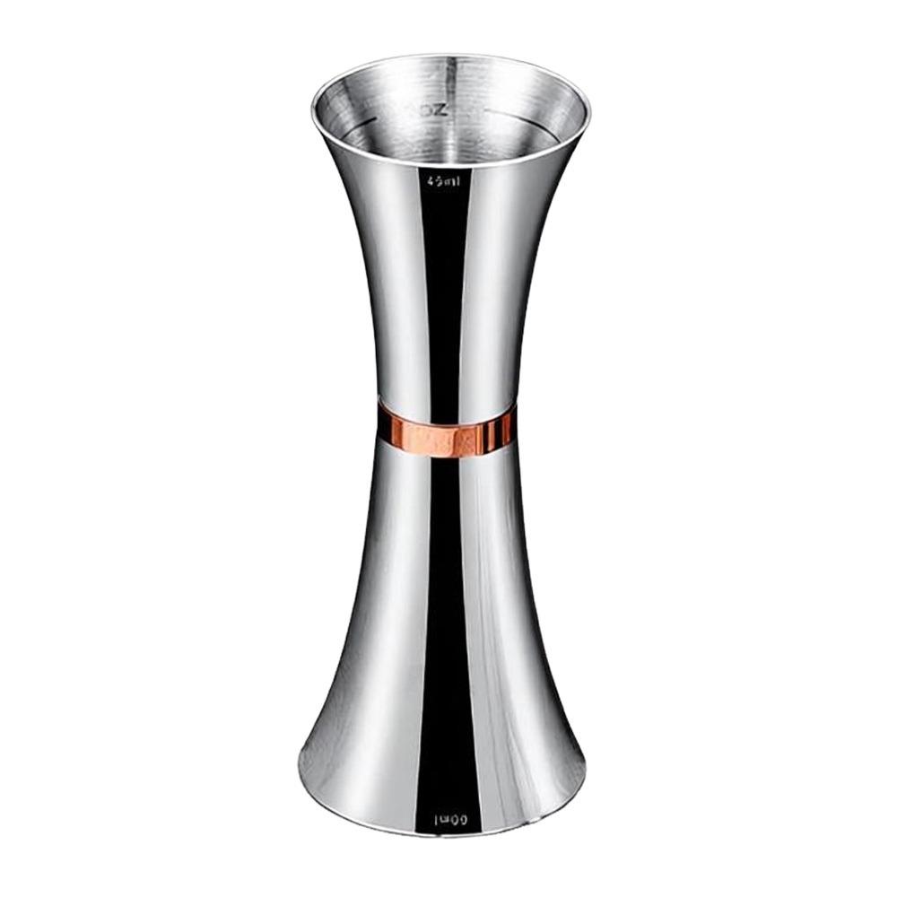 Dual-Head Double End Jigger Stainless Steel Liquor Measuring Cup  Cocktail Measurement