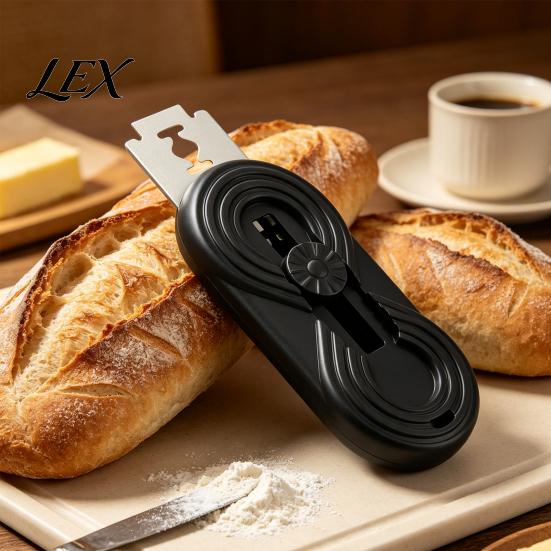Bread Scoring Tool Sourdough Tool, Ergonomic Handle And Magnetic Storage Design, Stainless Steel Razor Blades Blade Baking Supplies for Home