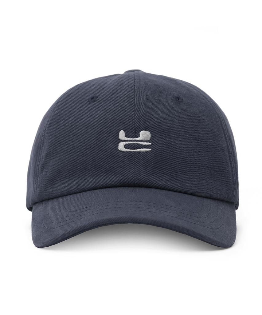 Eondeokeonteulol Four Seasons Cotton Logo Embroidered Basic Soft Top Unisex Ball Cap Uc / Washed B B / Navy