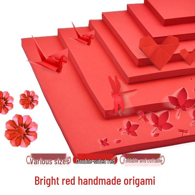 15cm Children's Origami Craft Paper - Colored for Paper Cranes & Cutting