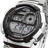 Casio Dünya Saati Dijital Erkek Kol Saati AE-1000WD-1AV (Gümüş Metal Kayış)