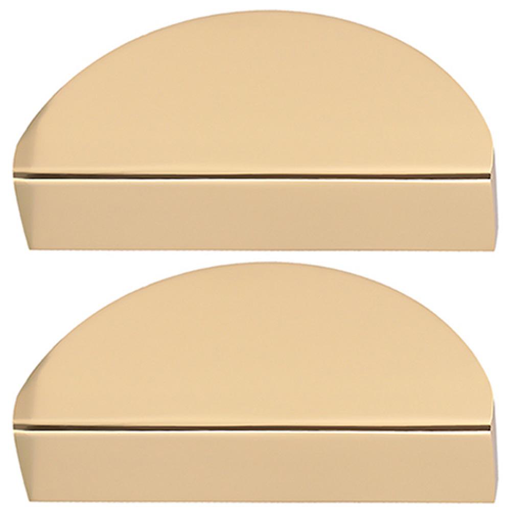 2Pcs Half Round Cabinet Pulls Modern Kitchen Cupboard Wardrobe Drawer Handles Furniture Door Pulls Dresser Handles
