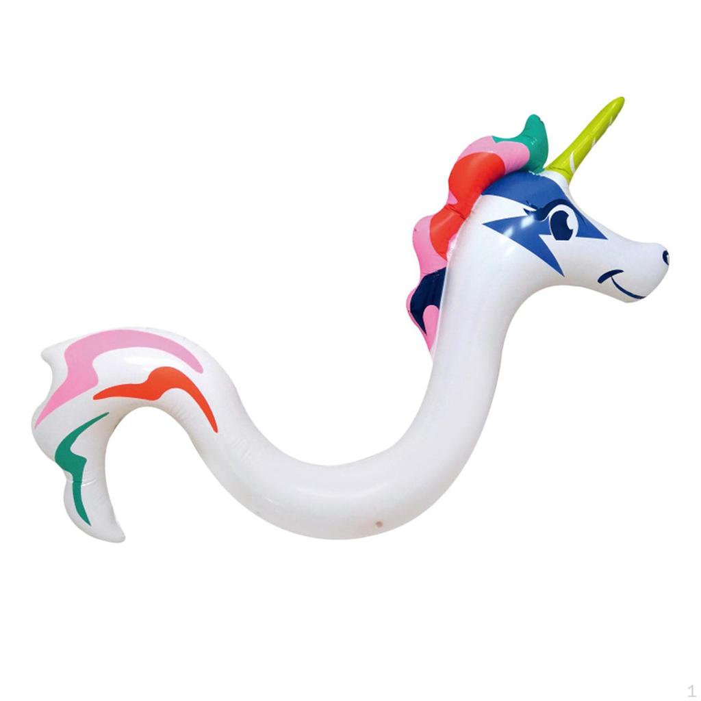 Cartoon Inflatable Floating Noodle Folding Float Swimming Pool Toy for Beach Kids Toddles