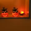 Spooky Eyeball Pumpkin Candle Holder Black Cat LED Pumpkin Light  Yard Decor