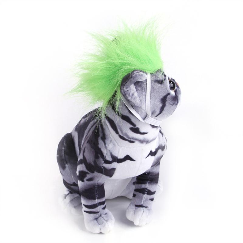 Νέος! Κατοικίδιο Χαριτωμένη Αποκριάτικη Περούκα Ρυθμιζόμενη Αποκριάτικη Μαλλιά Κεφαλόδεσμος Με Ελαστική Ταινία Αξεσουάρ Μαλλιών Για