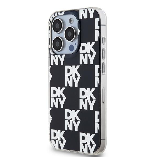 Dkny Dkhcp15Lhdlcek Iphone 15 Pro6.1 Czarny/Black Hardcase Iml Checkered Mono Pattern