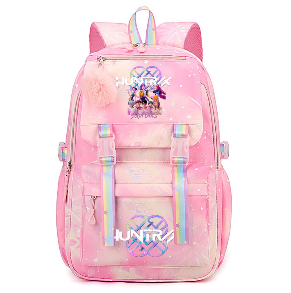 

Cartoon K-Pop Demon Hunters Printed Large Capacity Waterproof Backpack Teenger Student Girl Boy Schoolbag Bookbag Women waterproof Travel Bag Rucksak