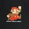 Fine Plus Short Sleeve Super Mario Bros. Mario Pixel Jump Retro Character T-Shirt