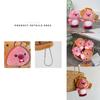 Cute Beaver Plush Toy Keychain Pendant With Soft Short Plush Wholesale Hanging Decoration For Bags