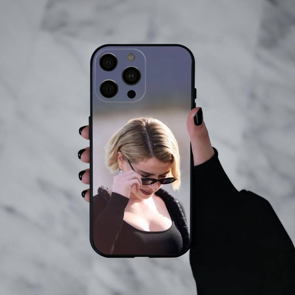 Actress J-Jessie B-Buckley Phone Case For iPhone 17pro, 16,15,14,13,12,11 X XR Plus,Others Soft Black Cover