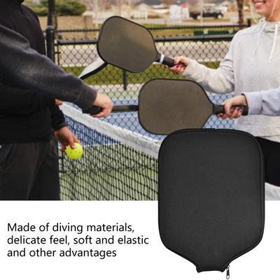 Universal κάλυμμα κουπιών Pickleball με μαλακή επένδυση με φερμουάρ Αδιάβροχη θήκη προστασίας ρακέτας Pickleball Paddle