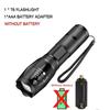 T6 LED Flashlights High Lumens with Zoomable Beam Mini Flashlights for Camping Dog Walking Powerful Emergency Flashlights