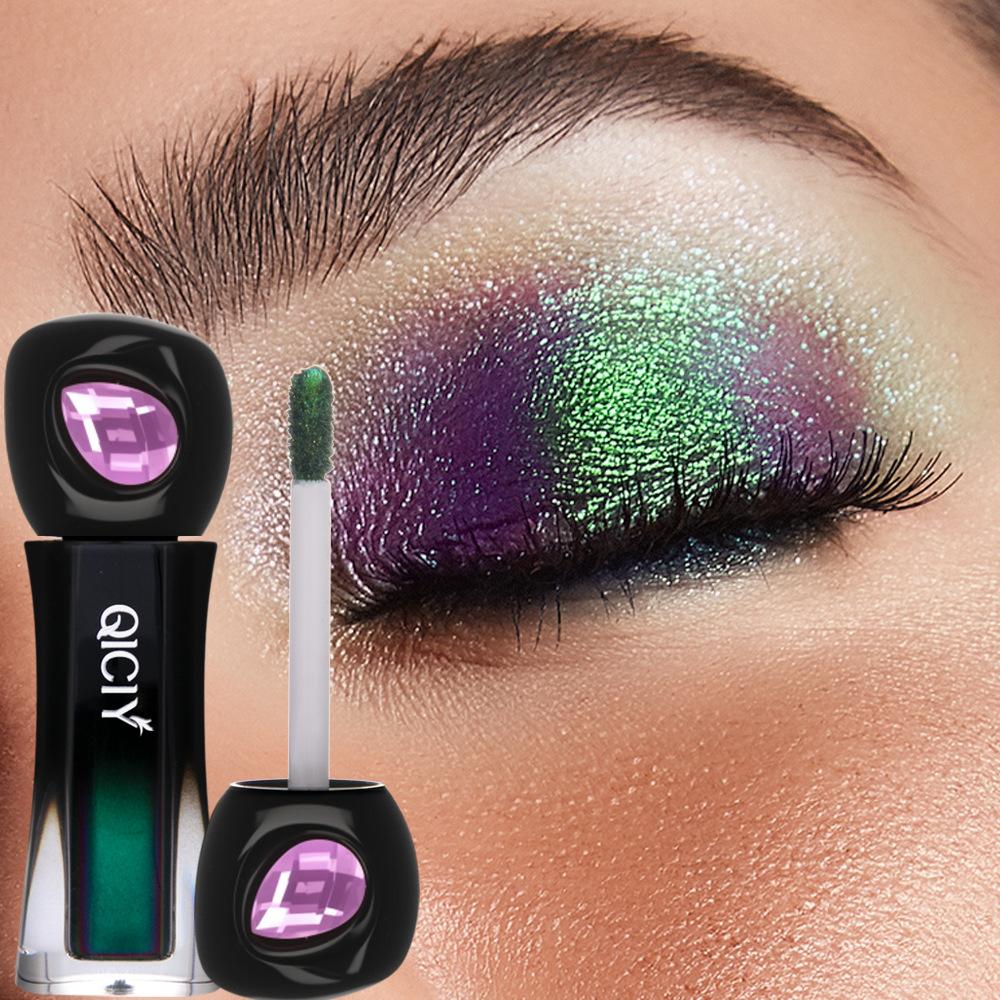 Multi Chrome Liquid Eyeshadow Chameleon Shift Shimmer Glitter Eye Shadow High Pigment Waterproof Long Lasting Eye Makeup Cosmetic