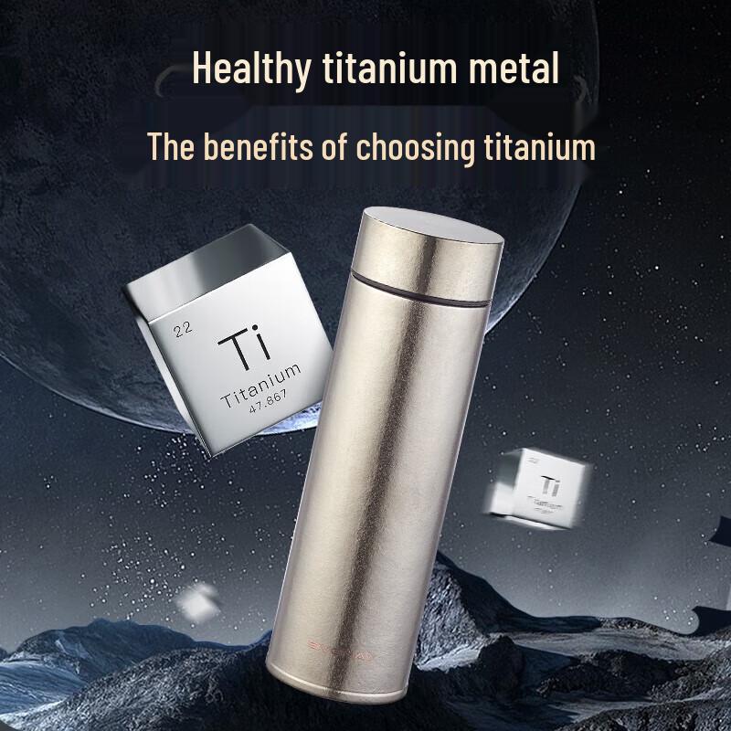 BVGMAV Pure Titanium Business Thermos 450ml